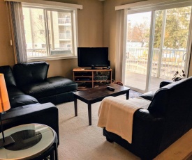 Quiet Condo close to WEM w/ A/C & U/G Parking