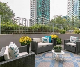 Luxury Suite with Private Patio in Downtown Toronto