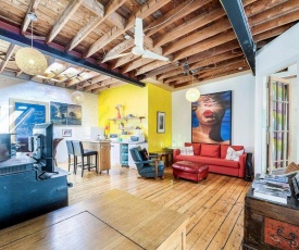 Unique Above Garage Loft