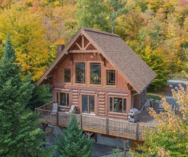 Log Cabin Home with Lake and Mountain view by Reserver.ca